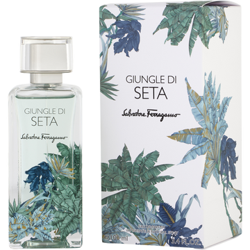 Salvatore Ferragamo Giungle di Seta Eau de Parfum stock photo