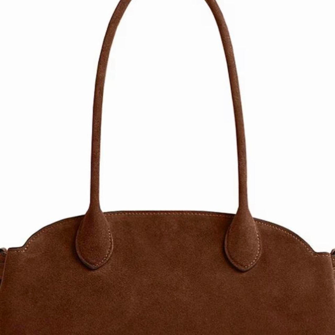 B42-001 Coach Empire 34 in Brown Suede