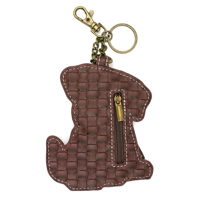 Key Fob/Coin Purse - Jack Russell