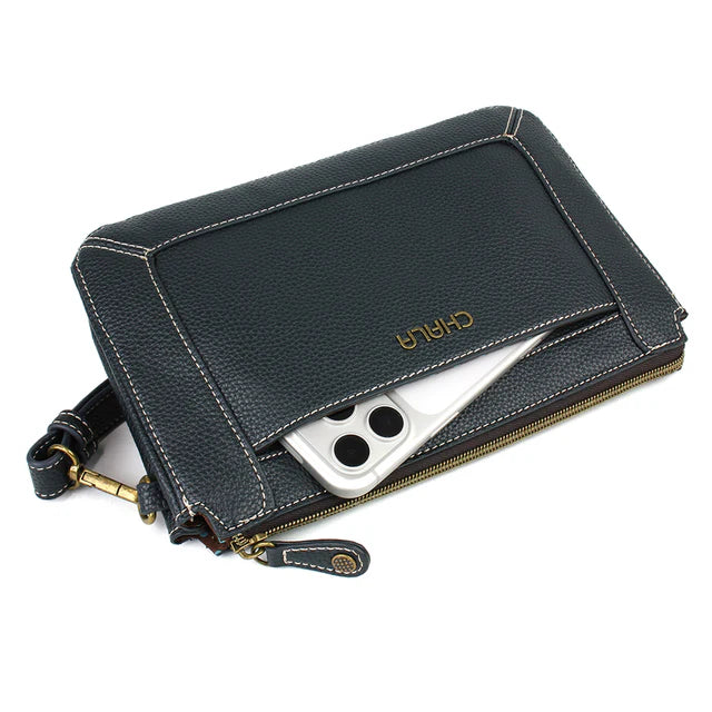 Dazzled Zip Pouch Crossbody - Turtle