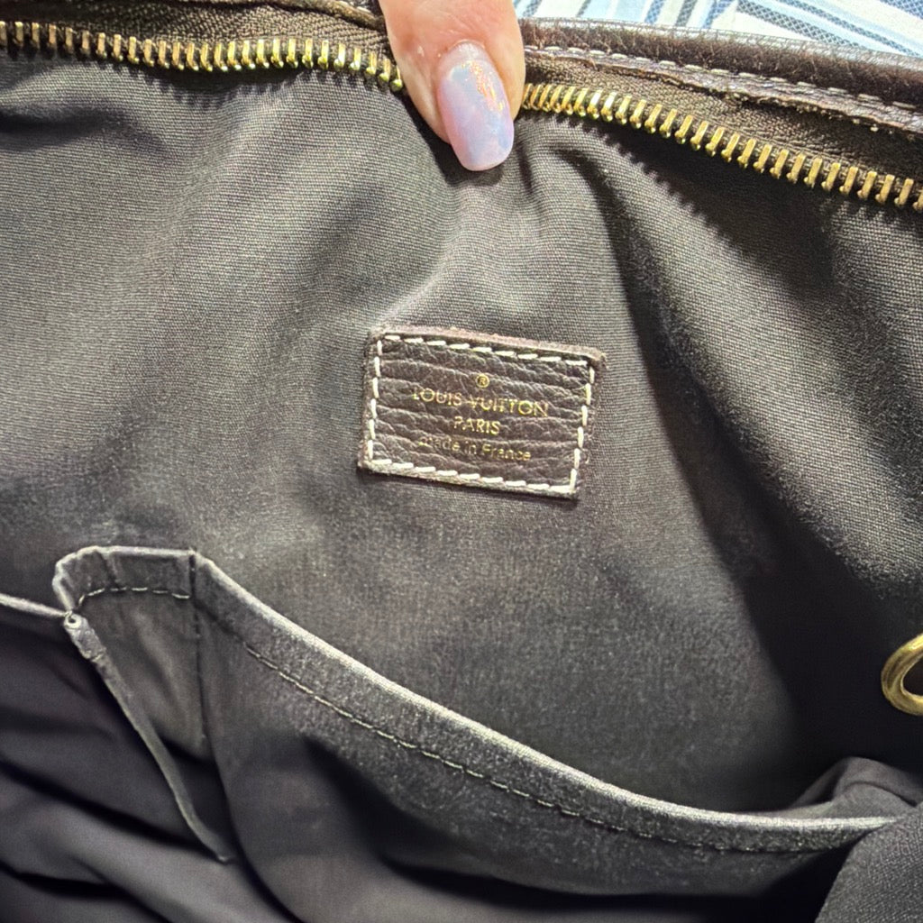 Louis Vuitton Paris Made in France interior stamp