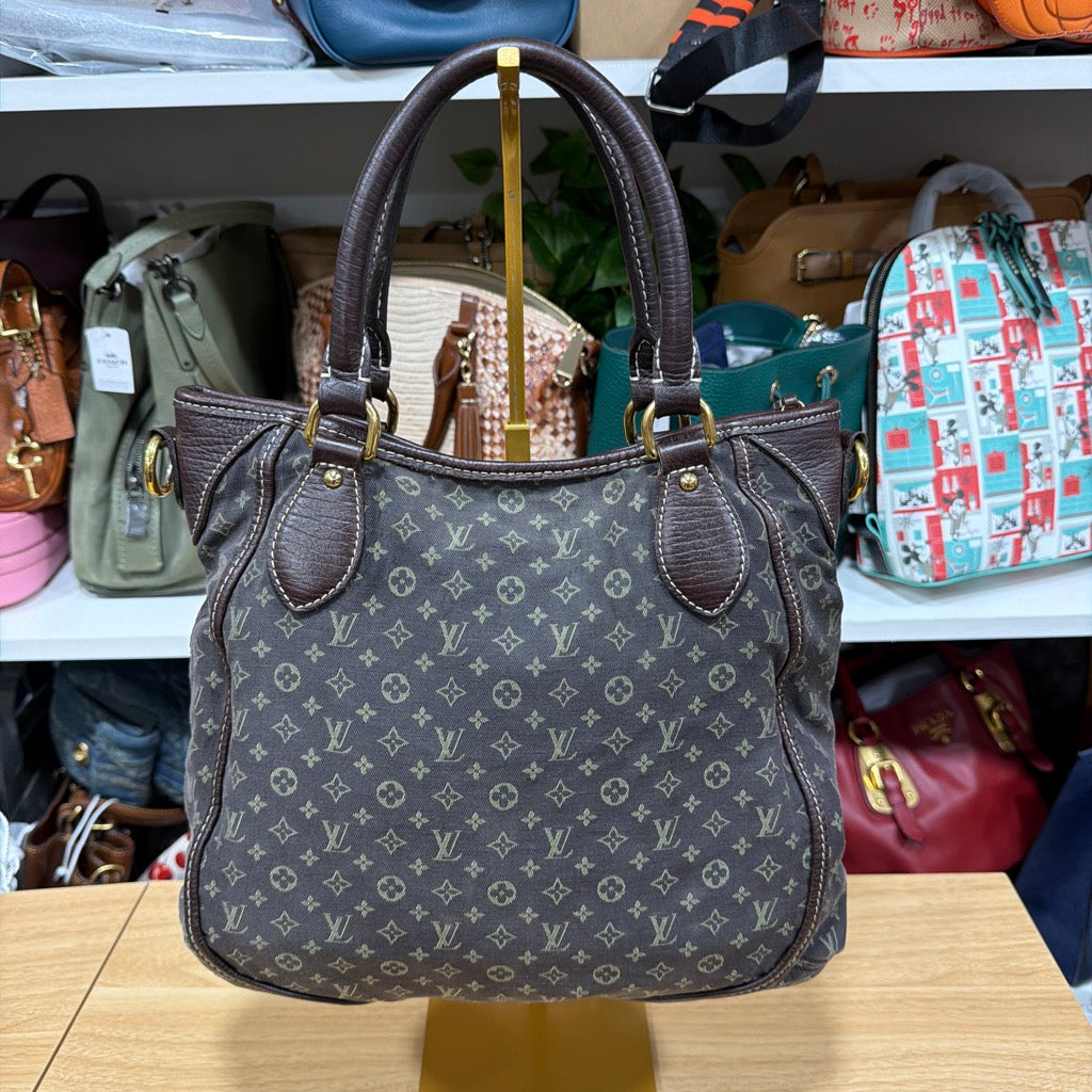 Louis Vuitton Monogram Idylle Elegie Tote Fusain front