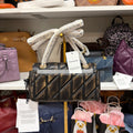 Coach Tabby 20 Loved Leather CBH33 back with slip pocket
