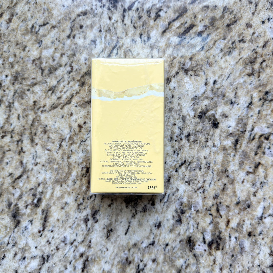 Sabrina Carpenter Sweet Tooth Lemon Pie sealed box front 30 ml