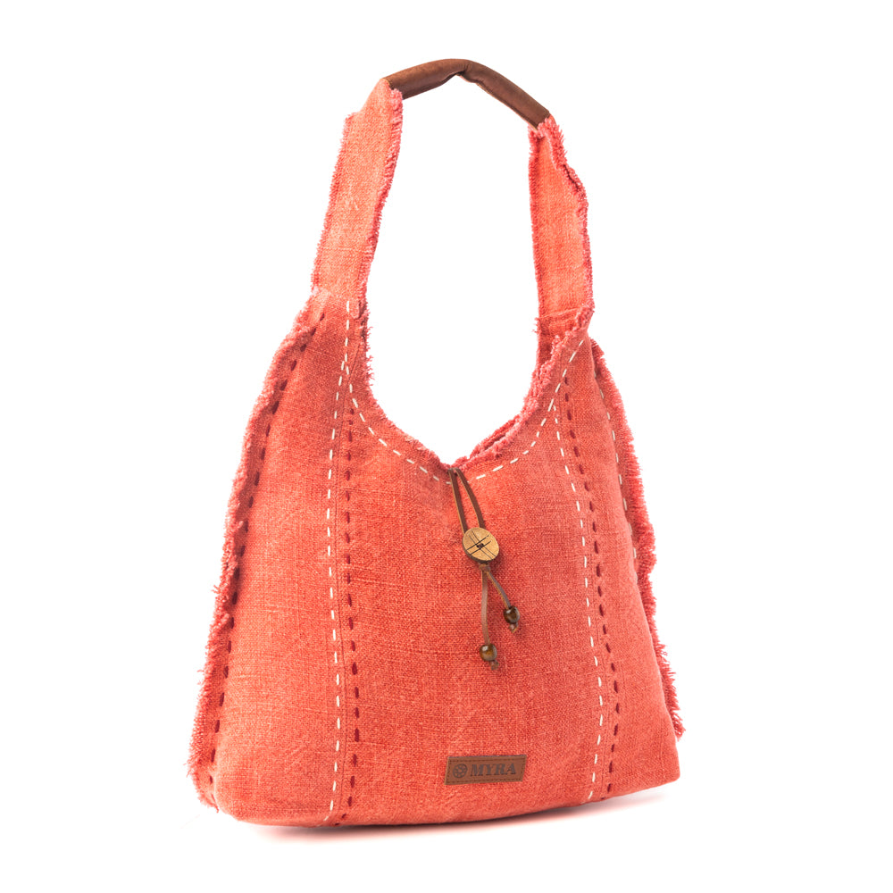 Myra Wild Scarlet Shoulder Bag in Desert Hibiscus - DESERT HIBISCUS