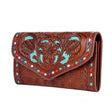 MA-01 Myra Leather Tooled Leather Wallet