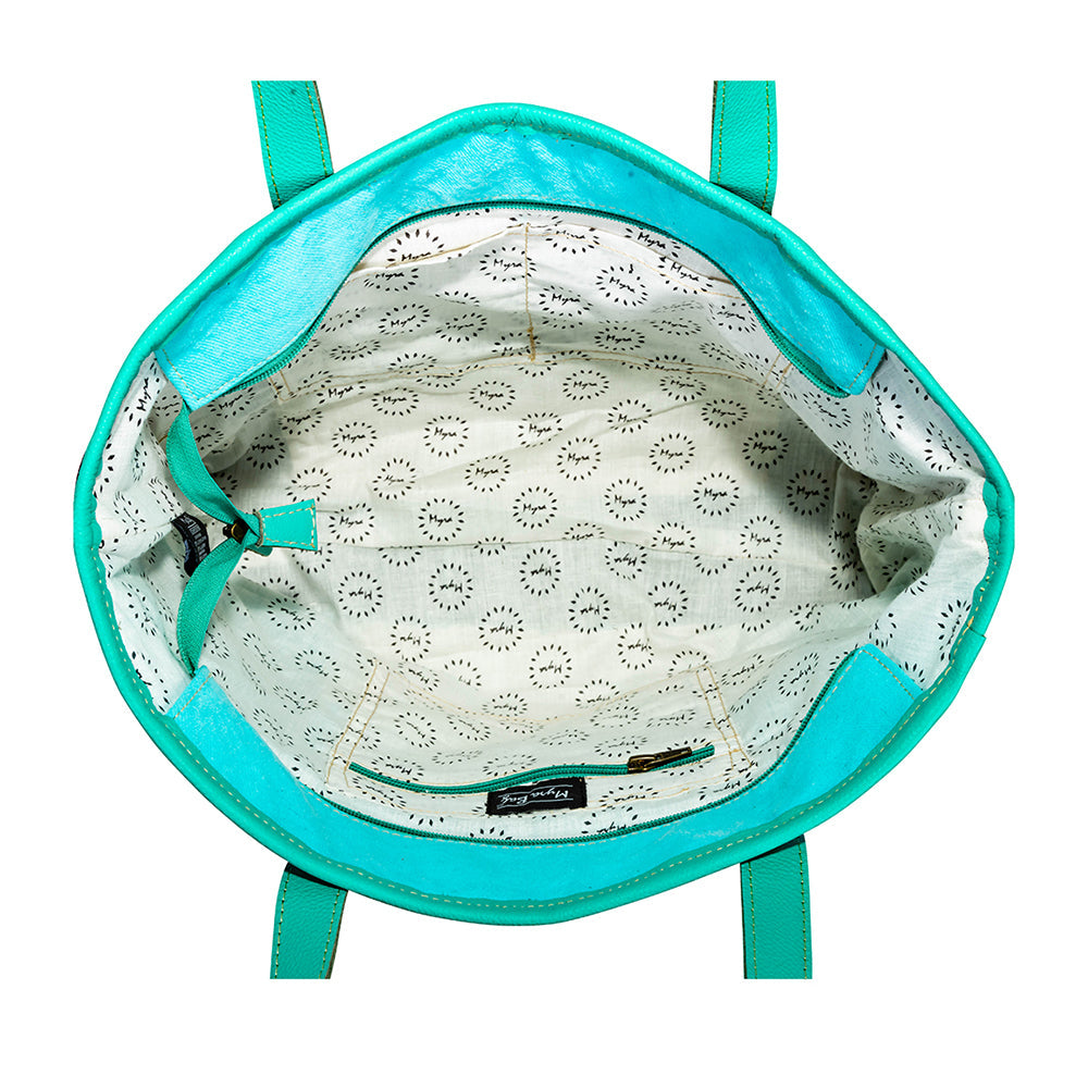 Tonga Ridge Tote Bag – Turquoise