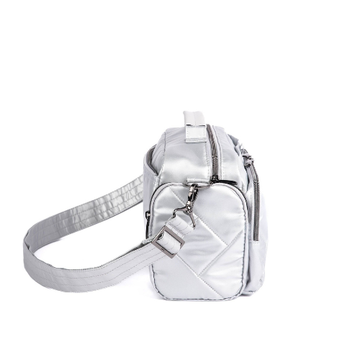 LUG Trolley 2 Crossbody Bag - Metallic Silver