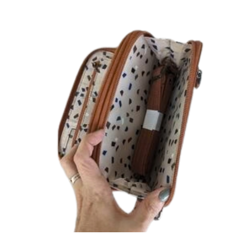 Lug Quickstep Crossbody / Wristlet Wallet – Copper