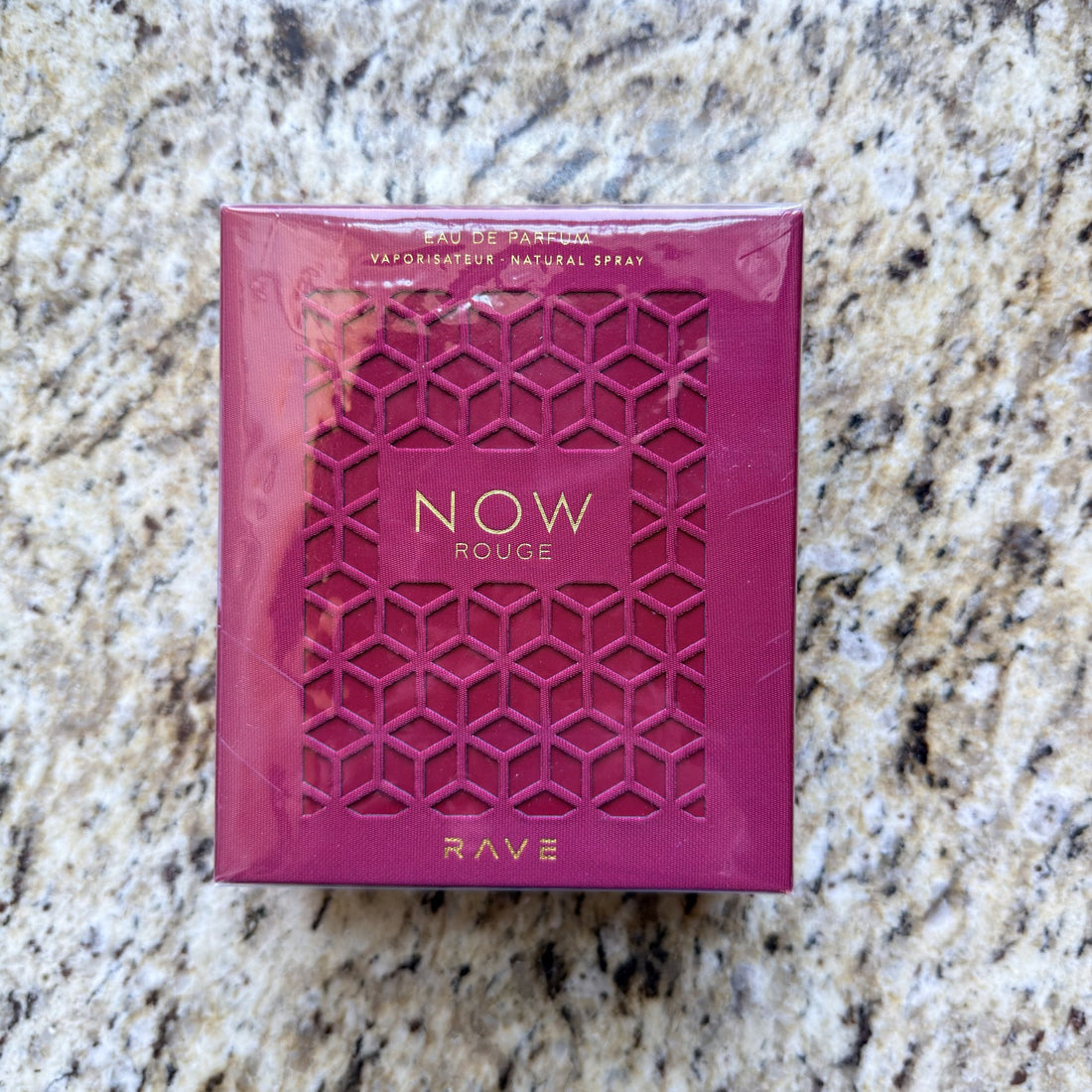 Lattafa Rave Now Rouge Eau de Parfum 100ml bottle and box