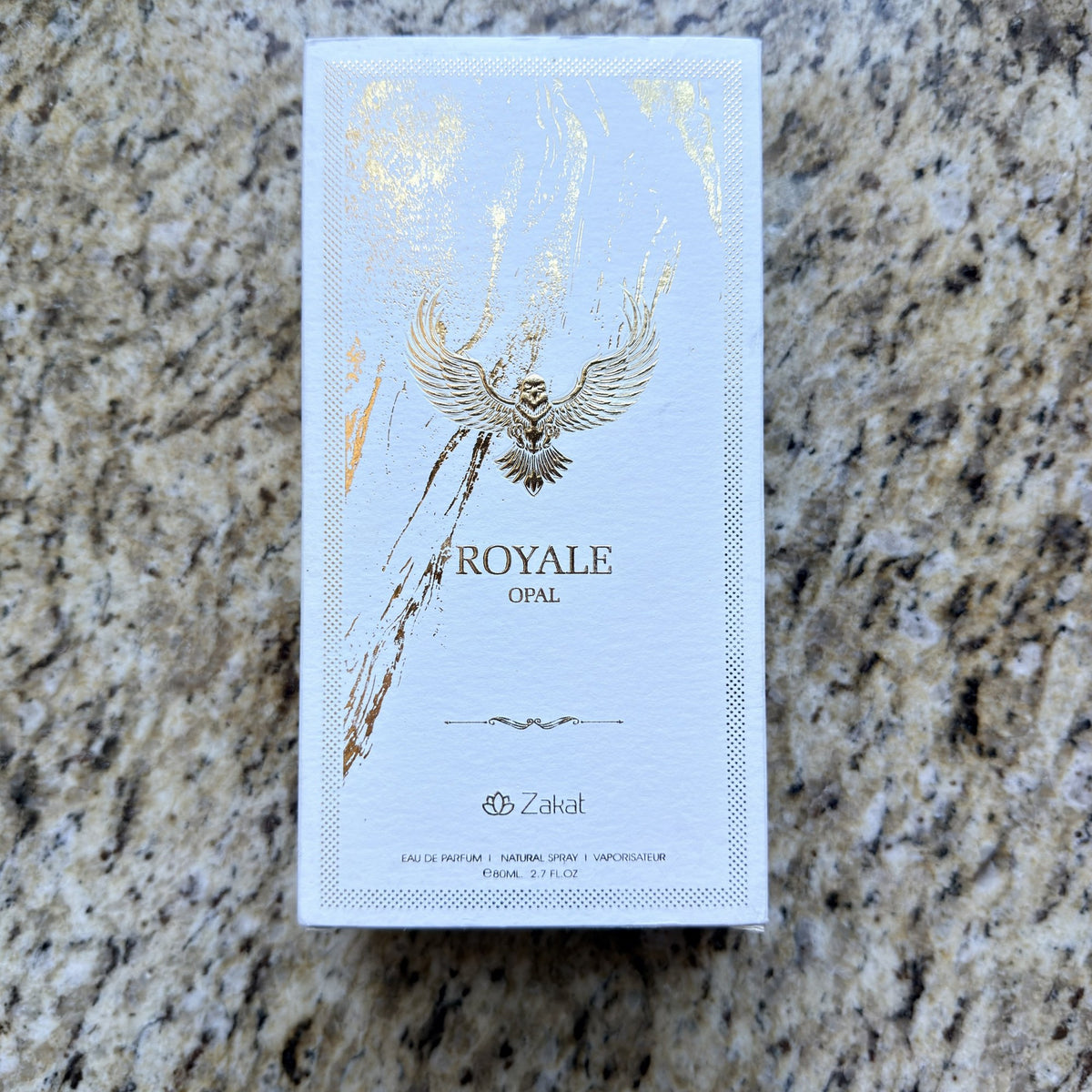 Zakat Royale Opal box front