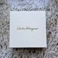 Salvatore Ferragamo gift box lid