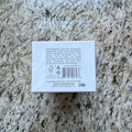Velvet Flora box bottom with barcode