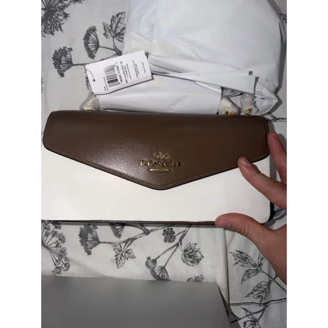 B7-001 NWT COACH CBI98 Klare Envelope Crossbody Bag