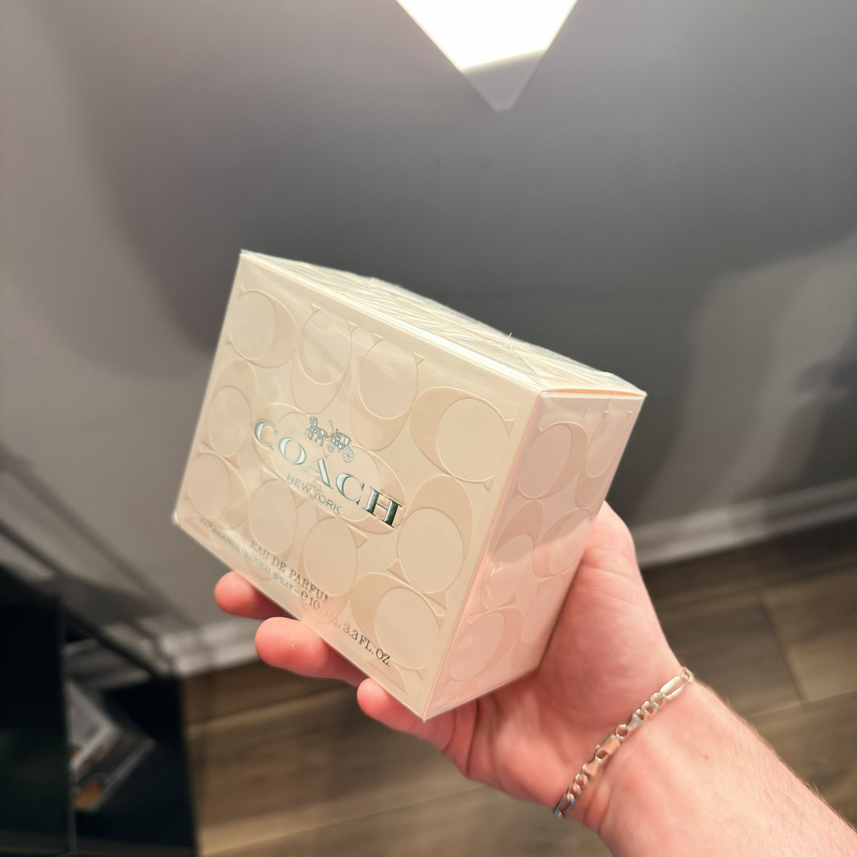 Coach Eau de Parfum sealed box angle