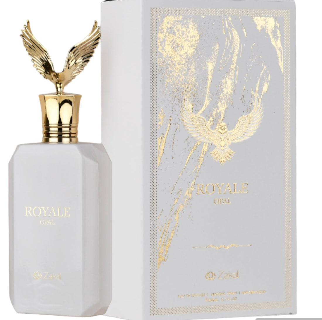 Zakat Royale Opal Eau de Parfum 80ml bottle and box