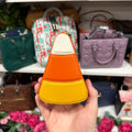 Coach Halloween Candy Corn Zip Coin Card Case 5736 front