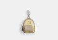 Coach Mini Court Backpack Bag Charm Lemon Print CAP03 official photo