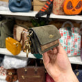 Coach Klare bag charm side with gold clip
