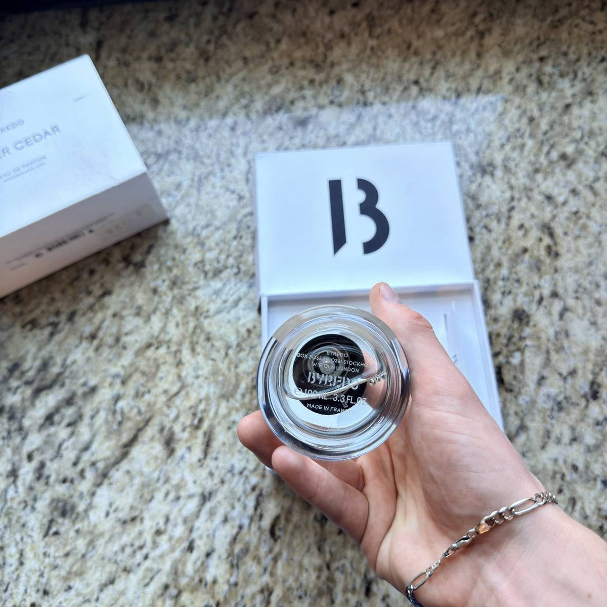 Byredo Super Cedar bottle base 100 ml made in France