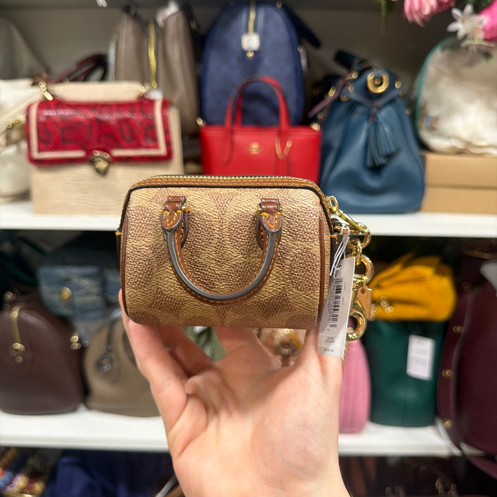 Coach Mini Rowan Bag Charm CX068 back