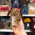 Coach Mini Rowan Bag Charm CX068 side tag and clip