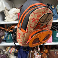 Actual NWT Loungefly Trick 'r Treat Sam Pumpkin Mini Backpack side