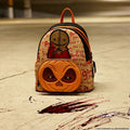 Loungefly Trick 'r Treat Sam Pumpkin Mini Backpack TRTBK0008 stock front