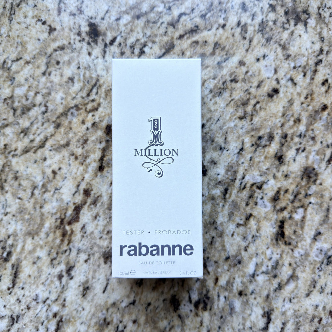 Rabanne 1 Million Eau de Toilette tester stock photo