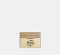 Coach CAT71 Slim ID Card Case with Lemon Graphic Moonlight