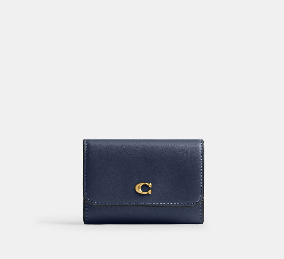 Coach CCW82 Essential Flap Card Case Navy