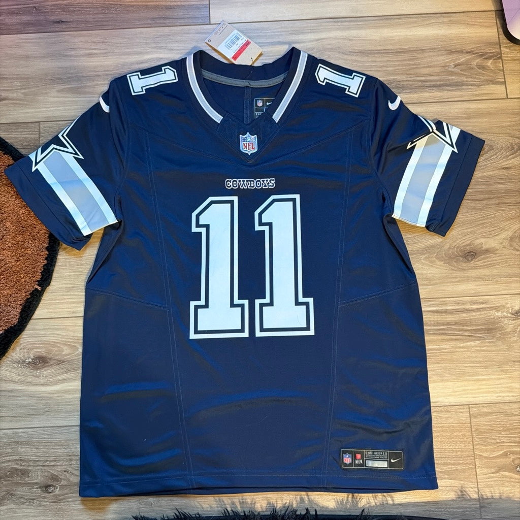 Nike Dallas Cowboys Micah Parsons #11 Vapor F.U.S.E. Limited jersey navy official product photo