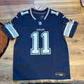 Nike Cowboys Micah Parsons #11 navy jersey front view men's large