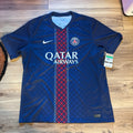 Nike PSG 2025/26 Stadium Home jersey front with Qatar Airways and crest men's XL