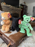 Ty Beanie Babies lot Hope, Scottie and Kicks
