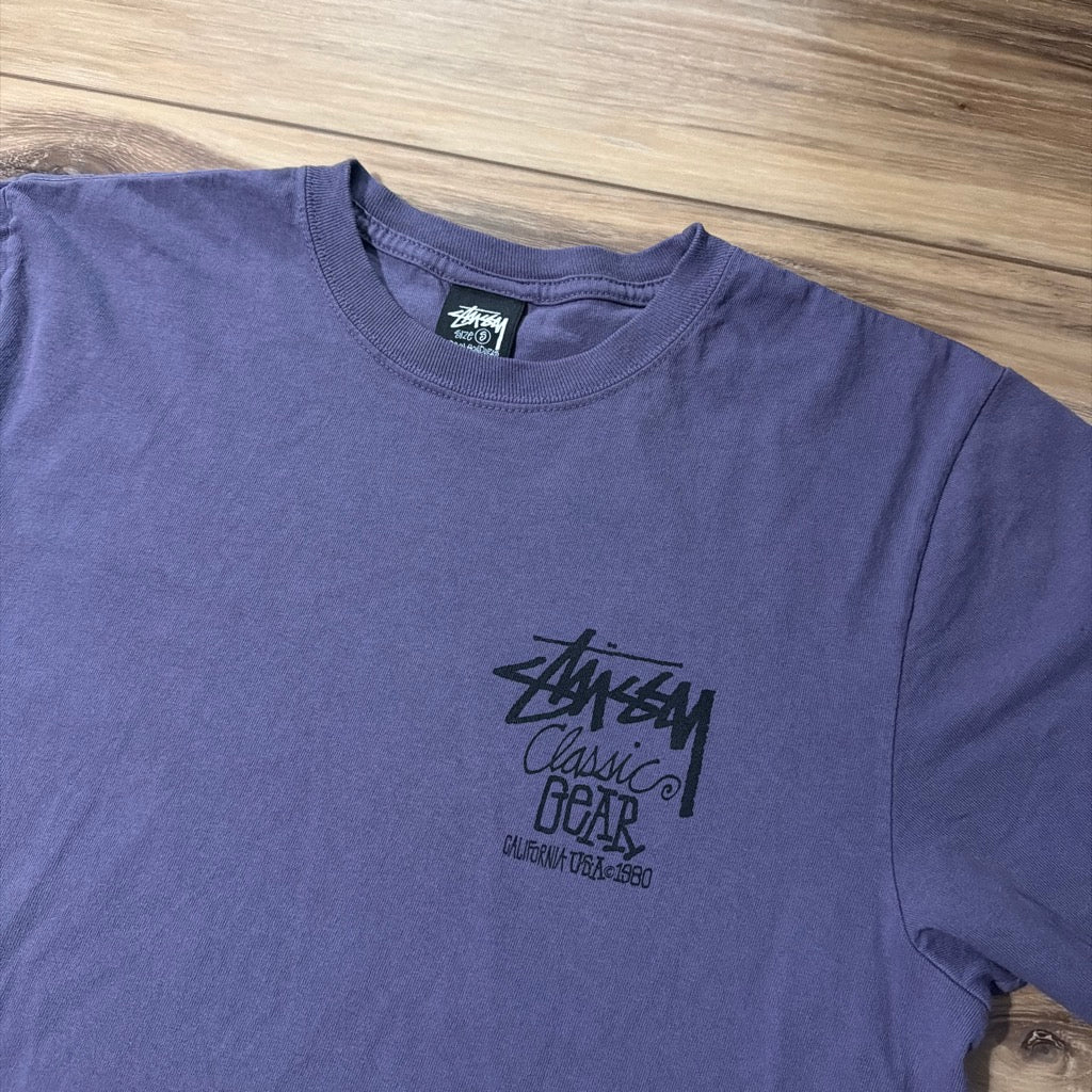 Actual Stussy Classic Gear Grape T-shirt size Small