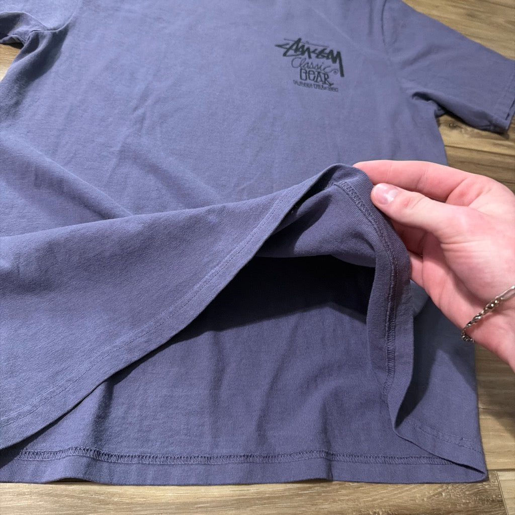 Actual Stussy Classic Gear Grape T-shirt size Small